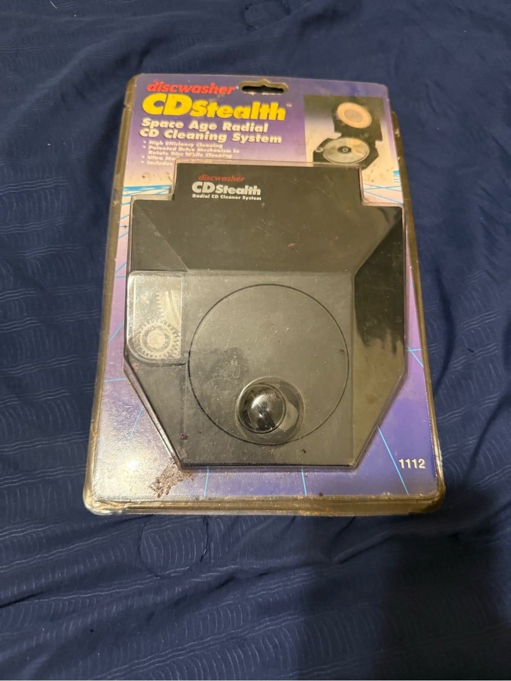 1991 Discwasher CD Stealth Compact Disc Cleaning System Model 1112 sealed